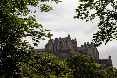 Edinburgh Castle - Scotland, United Kingdomのeditorial素材