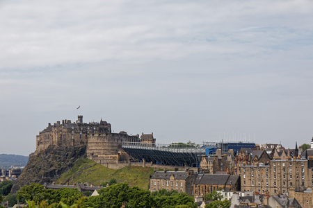Edinburgh Castle - Scotland, United Kingdomのeditorial素材
