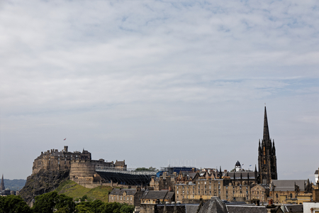 Edinburgh Castle - Scotland, United Kingdomのeditorial素材