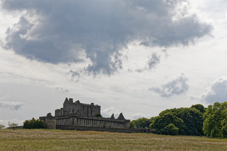 Craigmillar castle - Edinburgh, Scotland, United Kingdomのeditorial素材