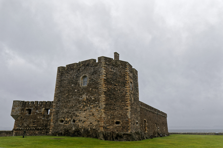 Blackness castle - Edinburgh, Scotland, United Kingdomのeditorial素材