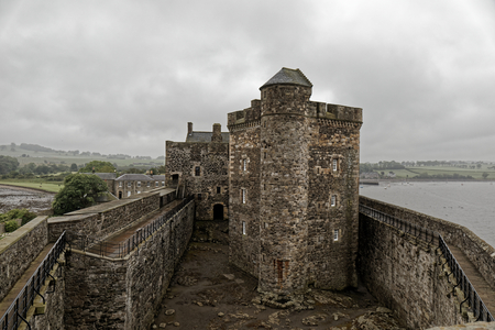 Blackness castle - Edinburgh, Scotland, United Kingdomのeditorial素材