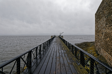Blackness castle - Edinburgh, Scotland, United Kingdomのeditorial素材
