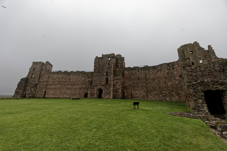 Tantallon Castle - Edinburgh, Scotland, United Kingdomのeditorial素材
