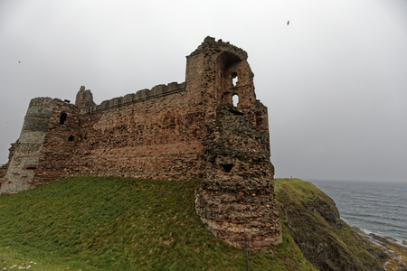 Tantallon Castle - Edinburgh, Scotland, United Kingdomのeditorial素材