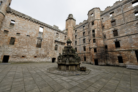 Linlithgow Palace - Edinburgh, Scotland, United Kingdomのeditorial素材