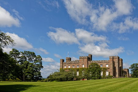 Scone Palace in Perth, Scotland, United Kingdomのeditorial素材