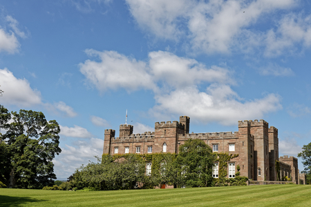 Scone Palace in Perth, Scotland, United Kingdomのeditorial素材