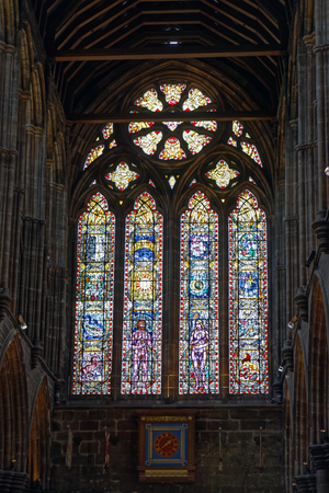 Glasgow cathedral interior - Glasgow, Scotland, UKのeditorial素材