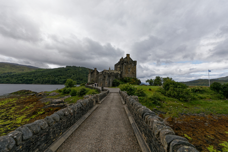 Eilean Donan Castle - Dornie, Scotland, UKのeditorial素材