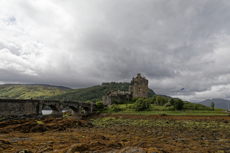 Eilean Donan Castle - Dornie, Scotland, UKのeditorial素材