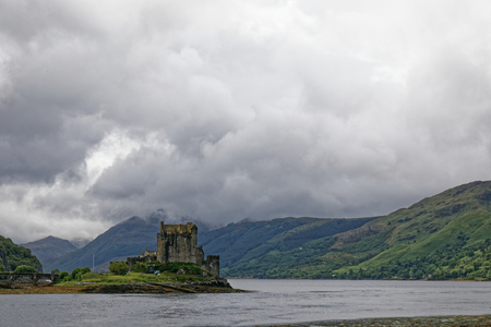 Eilean Donan Castle - Dornie, Scotland, UKのeditorial素材