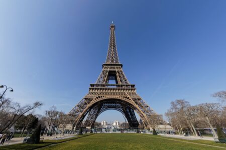 Paris, France - The Eiffel Towerの写真素材