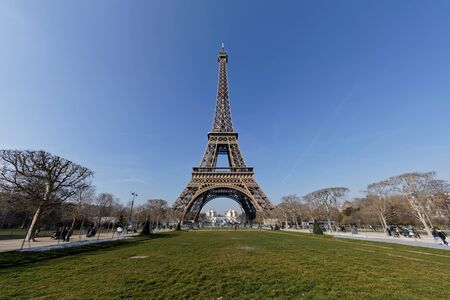 Paris, France - The Eiffel Towerの写真素材