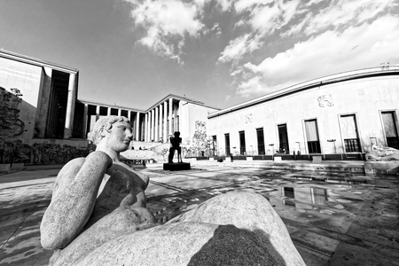 Paris, France - The Palais de Tokyoのeditorial素材