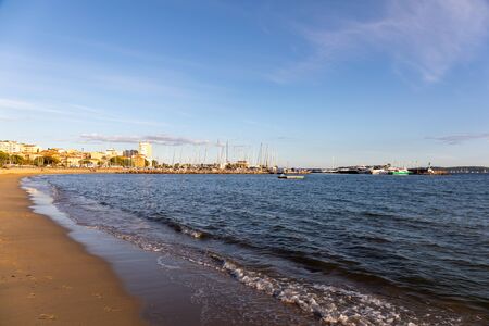 Sainte Maxime, Var, France - The beach