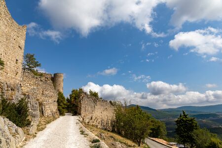 Bargeme, Var, France - The castleの写真素材