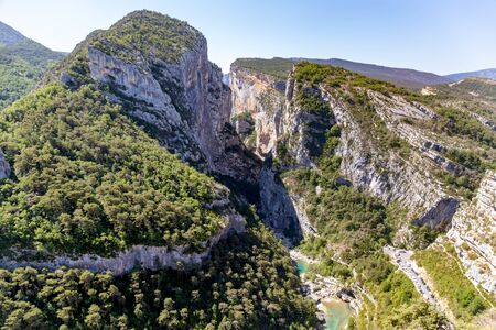 Verdon Gorge - South Alps, Franceの写真素材