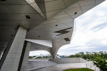 Lyon, France - The Confluences Museumのeditorial素材