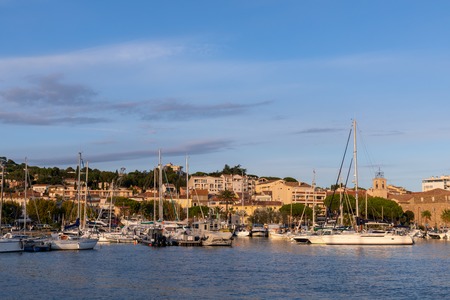03 OCT 2019 - Sainte Maxime, Var, France - The port
