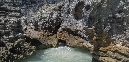 Sainte Anne, Martinique FWI - Pointe a Pomme in Cap Chevalier (near Anse Michel)の写真素材
