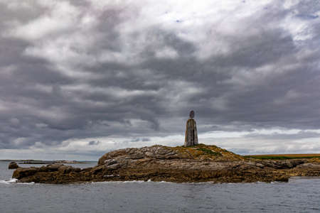Glenan Islands, Finistere, Brittany, Franceの写真素材