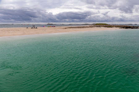 Glenan Islands, Finistere, Brittany, Franceの写真素材