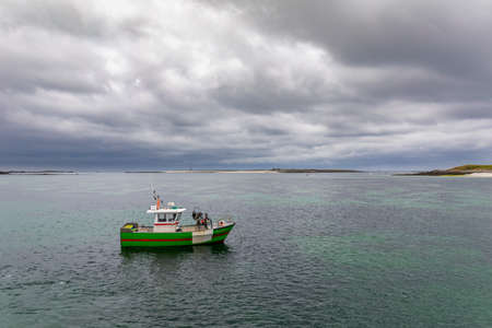 Glenan Islands, Finistere, Brittany, Franceのeditorial素材