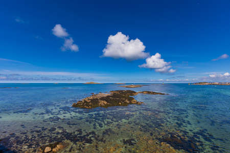 Seascape - Roscoff, Finistere, Brittany, Franceの写真素材