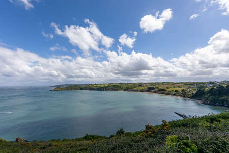 Brehec bay near Paimpol, Cotes d'Armor, Brittany, Franceの写真素材