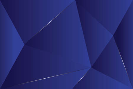 abstract blue background with trianglesのイラスト素材