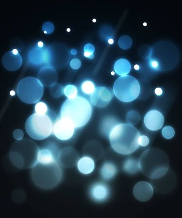 Blue fiber optic abstract background.の写真素材