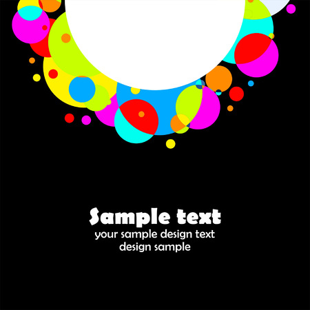 Elegance circle background with place for your text.のイラスト素材