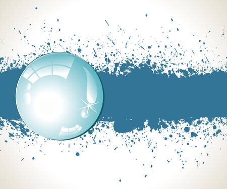 Abstract splashes background.のイラスト素材