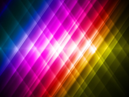 Abstract rainbow vector background. Illustration of abstract vibrant design.のイラスト素材