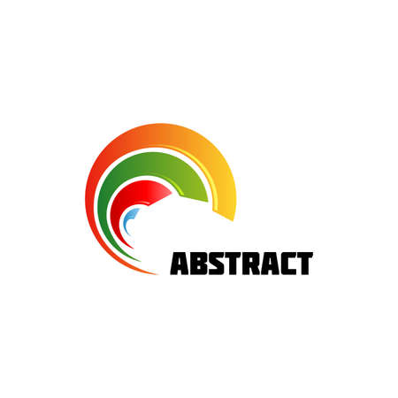 Abstract Design Element  Business icon for print and web  Vector  のイラスト素材