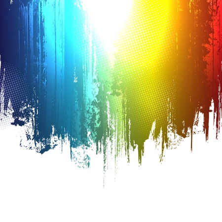 Gradient paint splashes background  Vector eps10 effect のイラスト素材