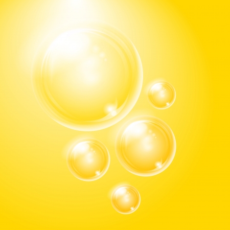 Soap bubbles. Background can be easy changed.のイラスト素材