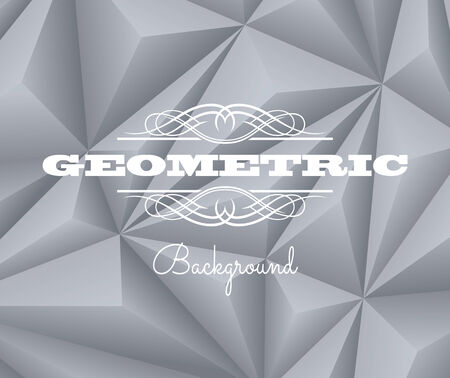 Abstract Grey Geometric Backgroundのイラスト素材