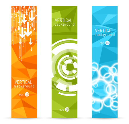 Vector banner backgrounds.のイラスト素材
