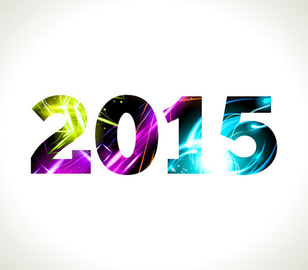 2015. Vector shine illustrationのイラスト素材