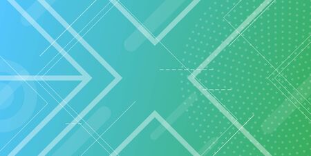 Gradient vector geometric shapes background. Minimal Geometric Background with Trendy Gradient. Colorful fluid shapes compositionのイラスト素材