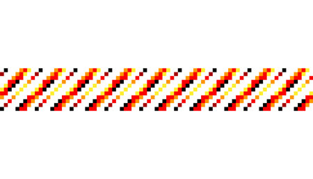 Ukrainian traditional embroidery. Pattern for cross stitching decoration. Cross-stitch traditional folk. Vector illustration of ethnic seamless ornamental geometric designのイラスト素材