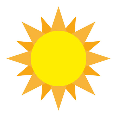 Dispersion sun light. Refraction of the white light. Physics illustrationのイラスト素材