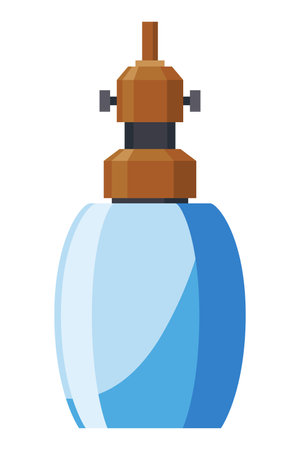 Water filter. Mineral filtration or purification system. Pitcher with filter. Water equipment for water cleaning. Special modern technologi for liquid purificationのイラスト素材