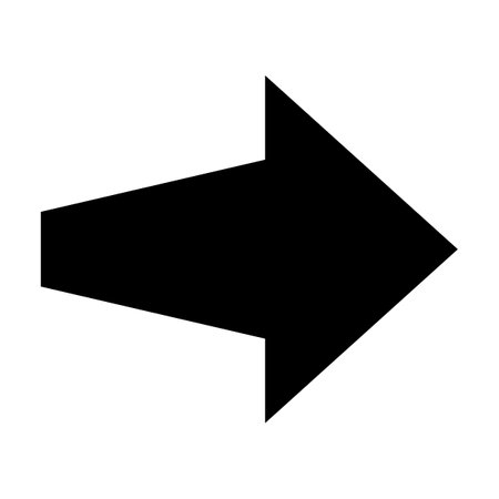 Arrow icon. Modern simple arrow or cursor. Directional arrow flat style isolated on white background. Vector illustrationのイラスト素材