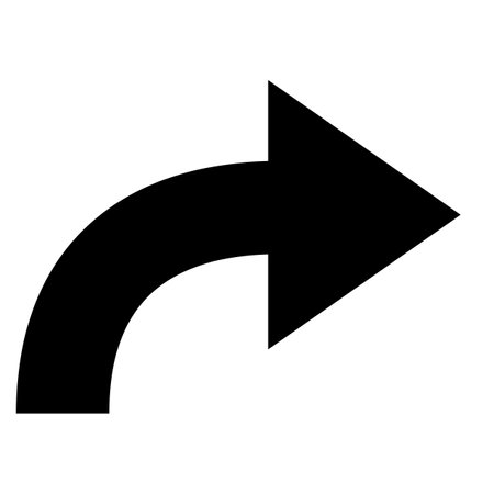 Arrow icon. Modern simple arrow or cursor. Directional arrow flat style isolated on white background. Vector illustrationのイラスト素材
