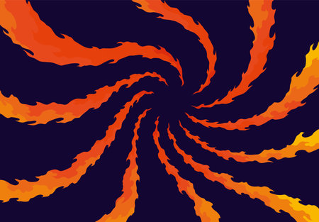 Comic book flame background. Cartoon explosion element. Boom cloud and flame, smoke and explode. Boom effect vector element for game designのイラスト素材