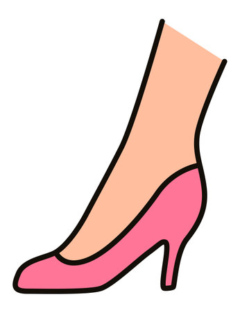 Varicose treatment icon. Normal healthy skin without varicose veins. Vascular disease diagnostic. Venous insufficiency medical disease. Vector illustrationのイラスト素材