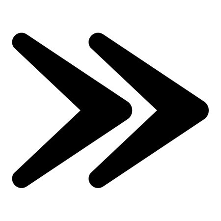 Arrow icon. Modern simple arrow or cursor. Directional arrow flat style isolated on white background. Vector illustrationのイラスト素材